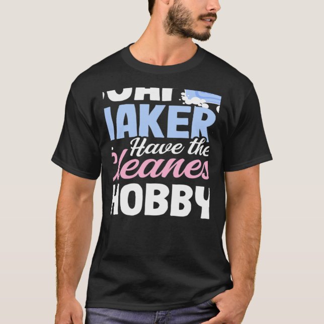 Soap Makers har Skapar rengöringsmedel för Hobby-s T Shirt (Framsida)