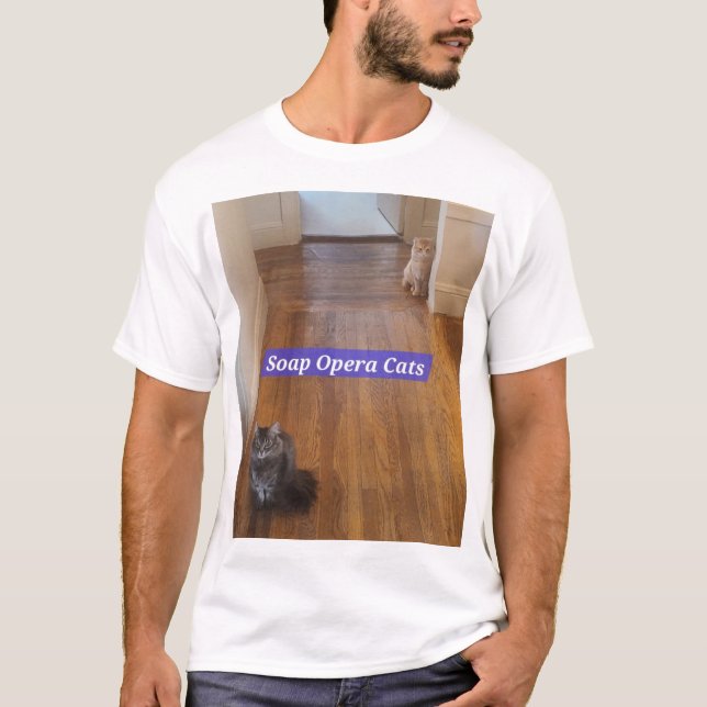 Soap Opera Cats Manar T-Shirt (Framsida)