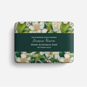 Soap Packaging Papper - jasmine-blommor Flygblad