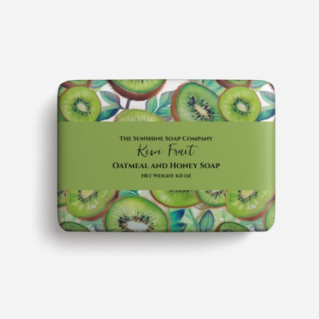Soap Packaging Papper - kiwifrukt Flygblad (Skapare uppladdad)