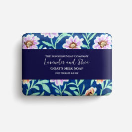 Soap Packaging Papper - lilac and beige Flygblad