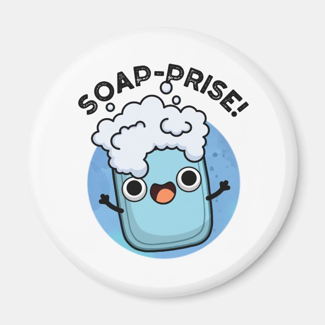 Soap-pris - nuny Surprisad Soap Pun Magnet (Framsidan)