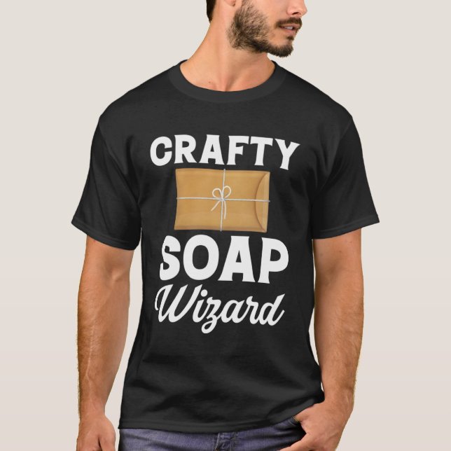 Soap Skapar Crafty Soap-guiden Soap Maker Kärlek S T Shirt (Framsida)