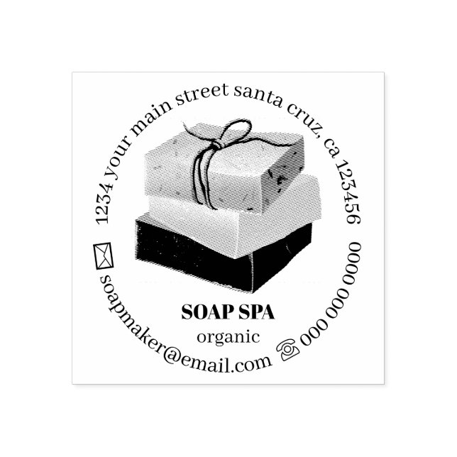 Soap Soy Vax Crafter Stämpel (Tryck)