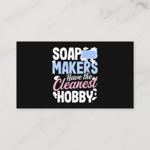 SoAP-tillverkare har en renaste Hobby Design Soap- Visitkort