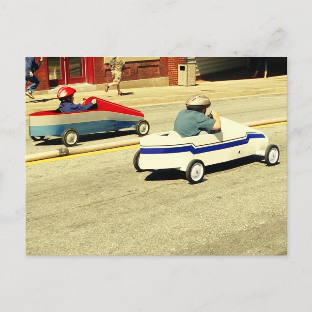 SOAPBOX DERBY VYKORT (Framsida)