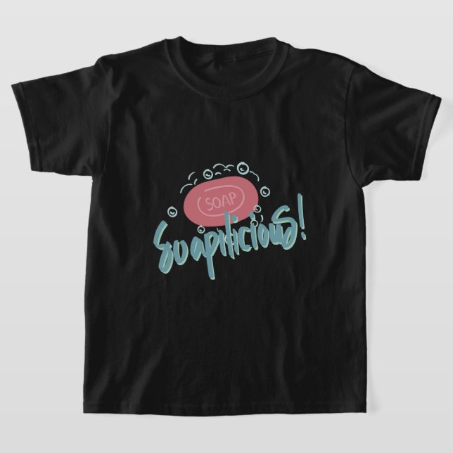 Soapilicious Soap Skapar Ironic Quote Craiting T Shirt (Laydown)