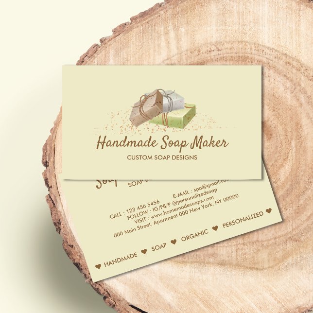Soaps Branding Visitkort (Skapare uppladdad)
