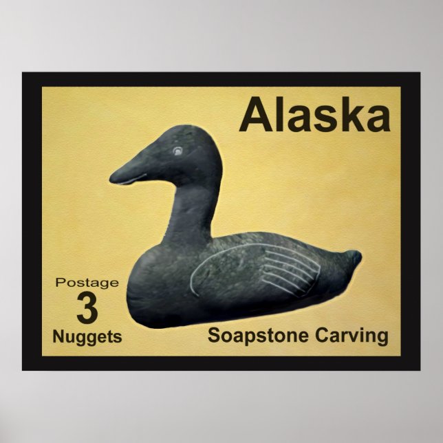 Soapstone Eider Poster (Framsidan)