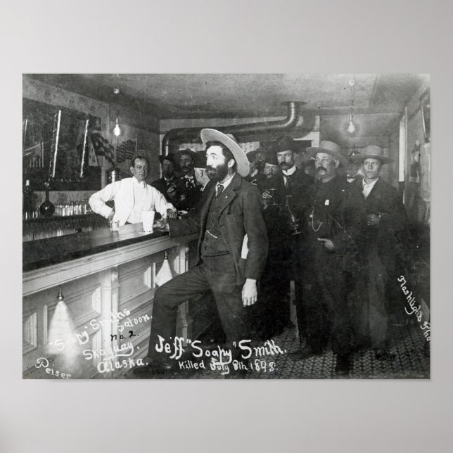 Soapy Smiths Saloon Pub Poster (Framsidan)