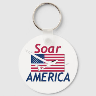 SOAR AMERIKA NYCKELRING
