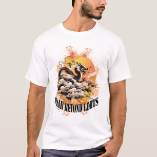 Soar Beyond Limits Manar White T Shirt