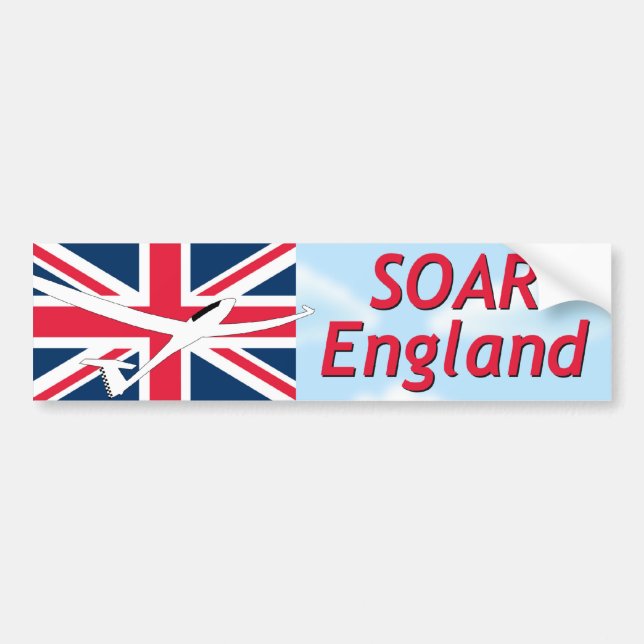 Soar England Bildekal (Framsidan)