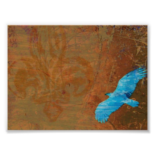 Soar Grunge Fototryck (Framsidan)