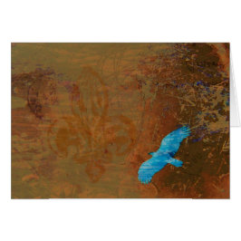 Soar Grunge Hälsningskort