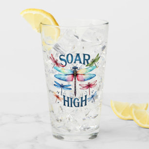 Soar High - Artistic Dragonfly Glaskopp