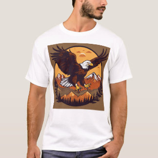 "Soar High: Embrace Your Inner Eagle" T Shirt