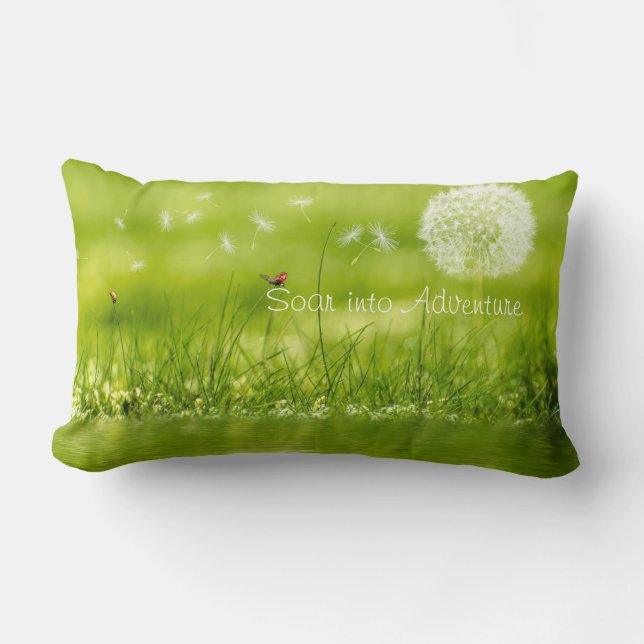 Soar in i Äventyr Lumbarkudde (Framsida)