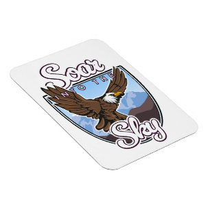 Soar in i logotypen Himlar Magnet