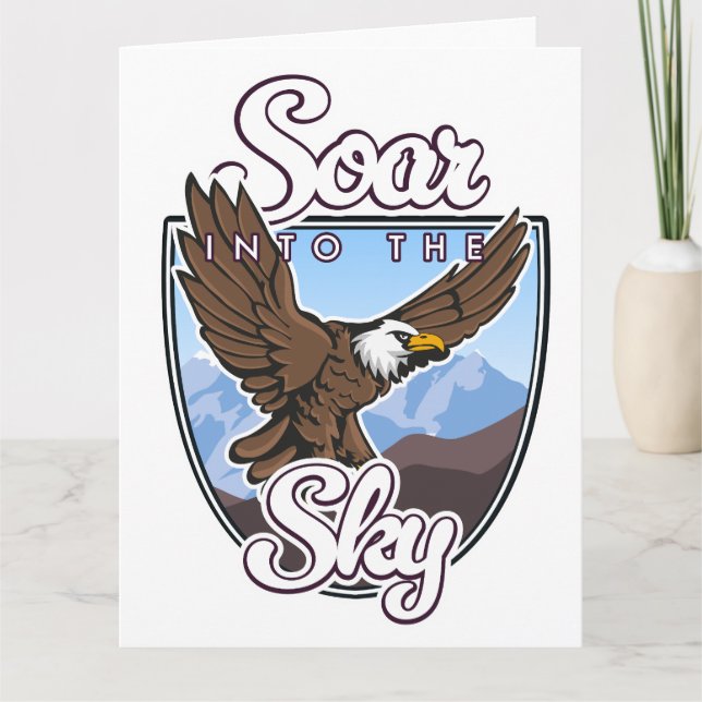 Soar into the Sky logotyp Kort (Framsida)