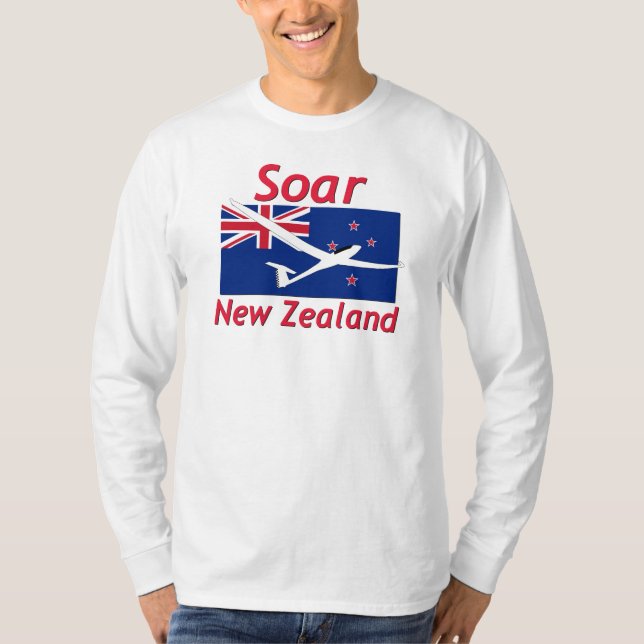 Soar nyazeeländskt t-shirt (Framsida)
