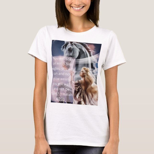 "Soar on Vingar" Kvinnors T-Shirt (Framsida)