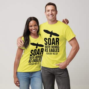 SOAR WITH VINGAR AS EGLES , Christian T-Shirts