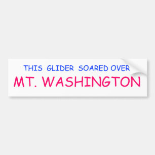 "SOARED DENNA GLIDFLYGPLAN ÖVER MT. WASHINGTON ", BILDEKAL