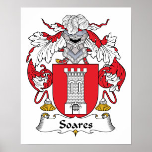 Soares familjvapensköld poster