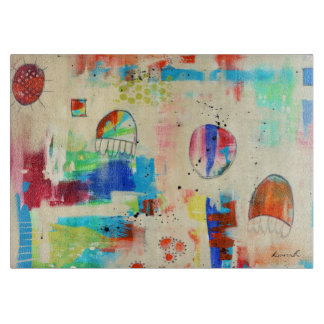 Soaring 11x8 Deco exponeringsglasskärbräda för