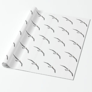 Soaring Albatrossfågel Presentpapper