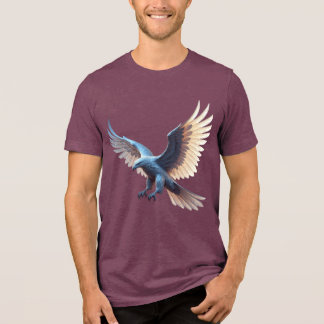 Soaring Crystal Eagle – Symbol of Transformation T Shirt