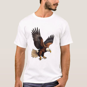 Soaring Eagle i Himmel T Shirt