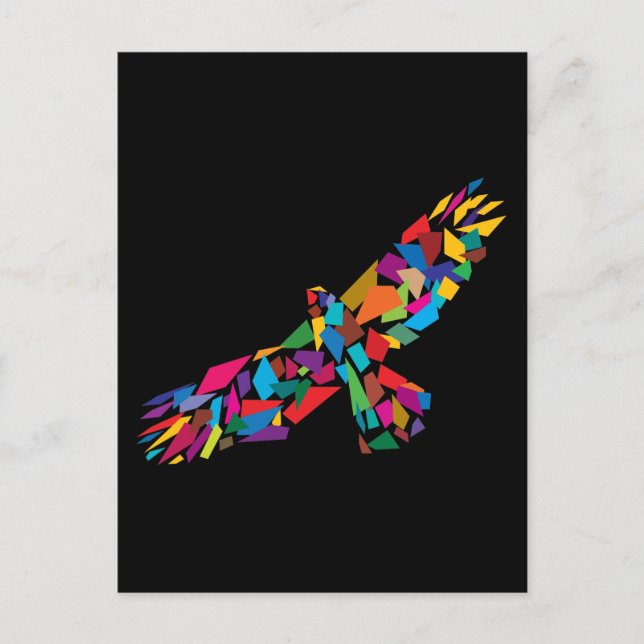 Soaring Eagle Vykort (Framsida)