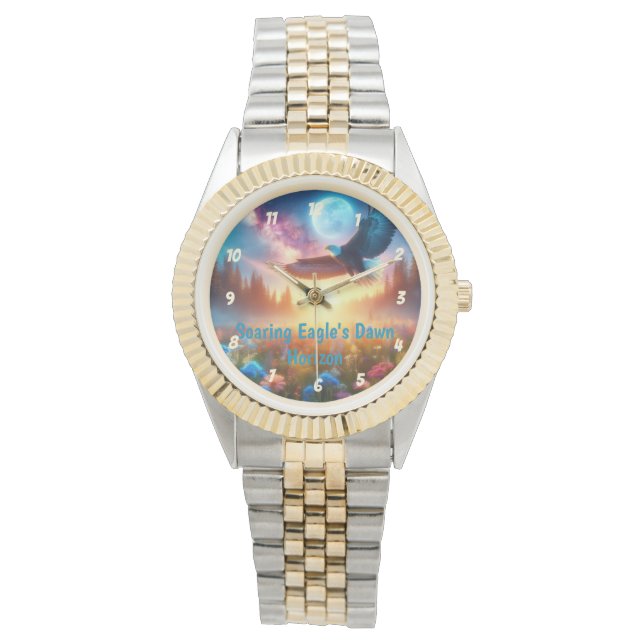 Soaring Eagles Dawn Horizon Armbandsur (Framsida)