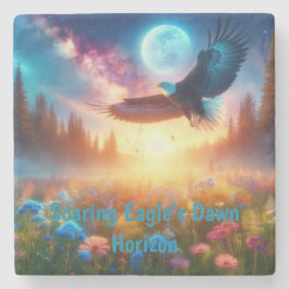 Soaring Eagles Dawn Horizon Stenunderlägg