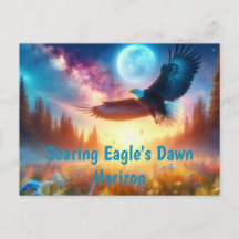 Soaring Eagles Dawn Horizon