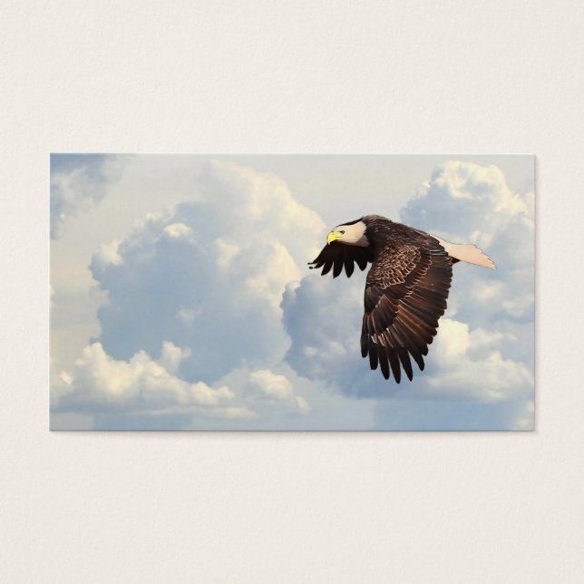 SOARING EGLE VISITKORT (Framsidan)