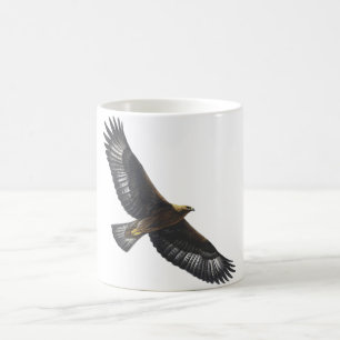 Soaring för Glorius guld- örn Kaffemugg