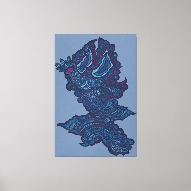 soaring in the Beauty of Nature Canvastryck (Framsida)