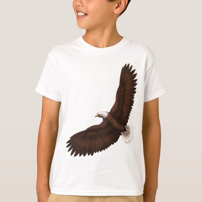 Soaring örn t shirt (Framsida)