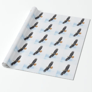 Soaring Örn Wildife Photo Art Presentpapper