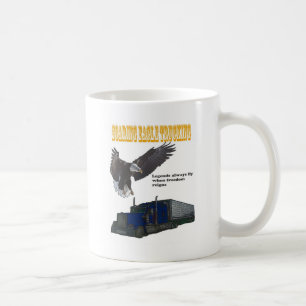 Soaring örntransport kaffemugg