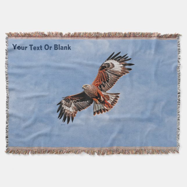 Soaring Red Kite Filt (Framsidan)