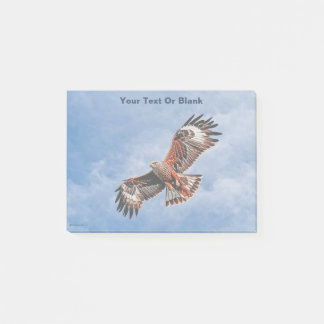 Soaring Red Kite Post-it Block