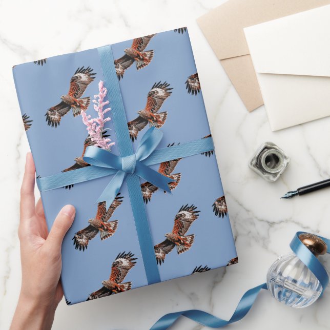 Soaring Red Kite Presentpapper (Gifting)