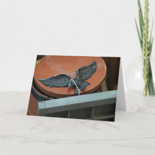 Soaring Spirit: Silver Eagle Pendant Kort