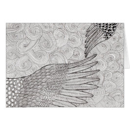 soaring vingar hälsningskort