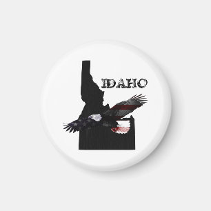 SOARPATRIOT EGLE IDAHO MAGNET