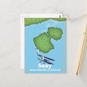 Soay Inner Hebrides of Scotland karta Vykort